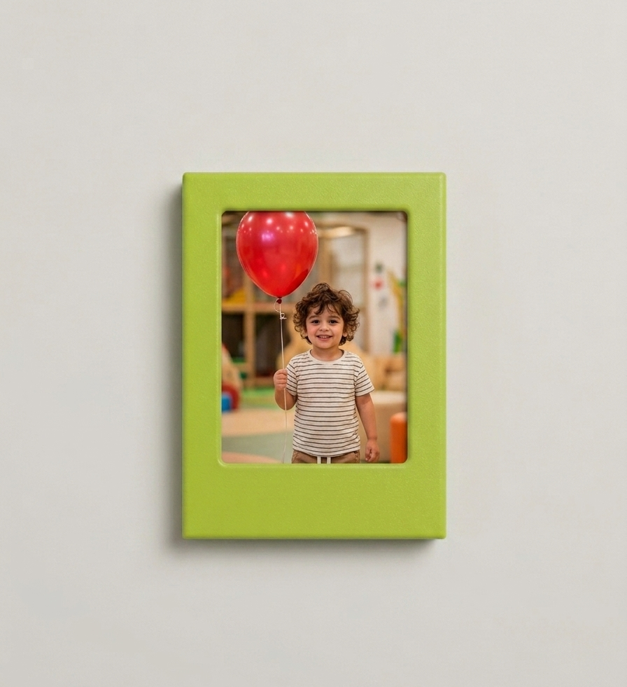 Colorful magnetic photo frame